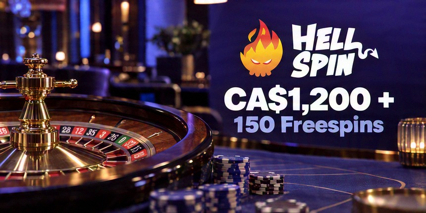 Online Casino Hell Spin CA$1,200 + 150 Freespins